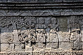 Candi Panataran - Main Temple. Krishnayana reliefs. 